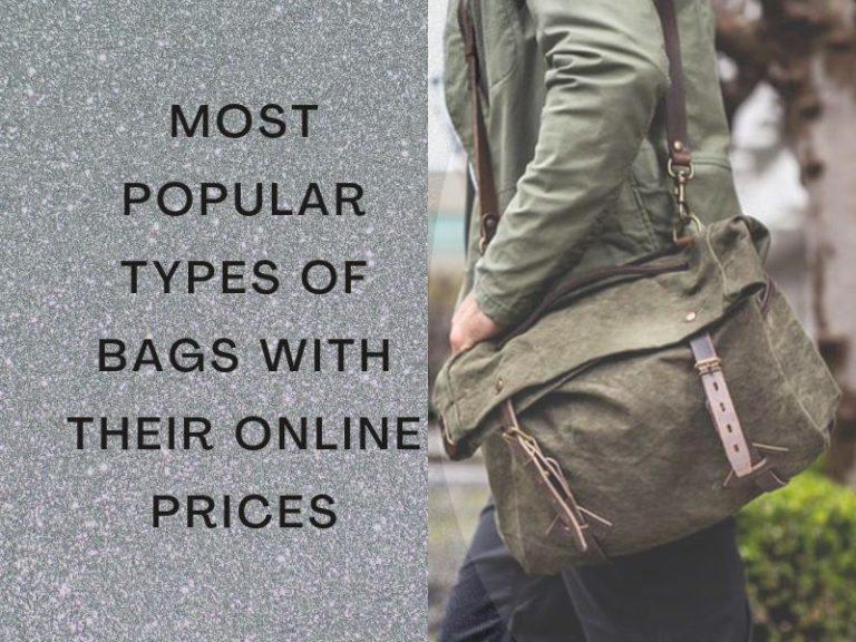 Most Popular Types of Bags for Men With Their Online Prices