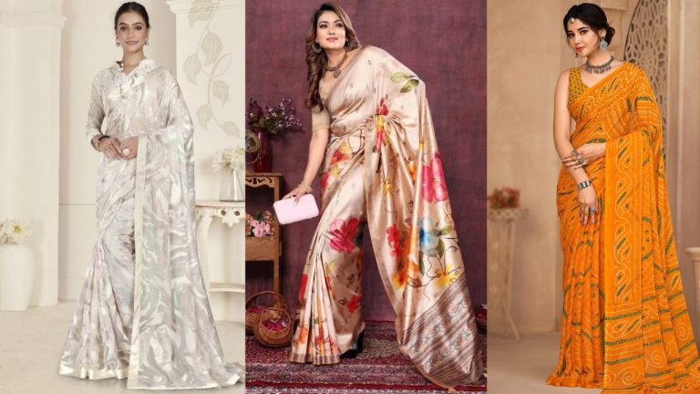 Best Casual Saree Designs for Women Best Casual Saree Designs for Women