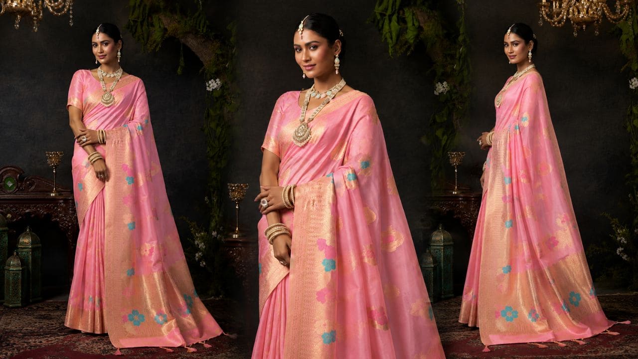 Best Organza Saree Designs for Weddings