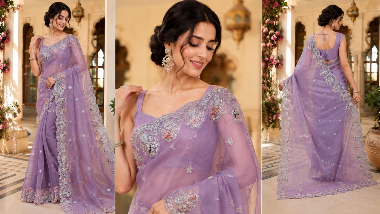Best Organza Saree Designs for Weddings